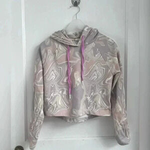 The Upside Marbled Hoodie in Soft Marble Size S